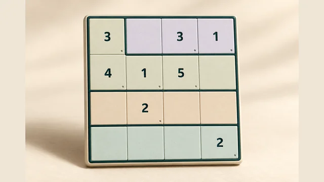 Regions cover with a number board and cream, lavender and sage regions