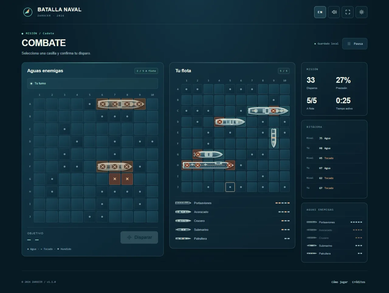 Sea Battle gameplay screenshot 3