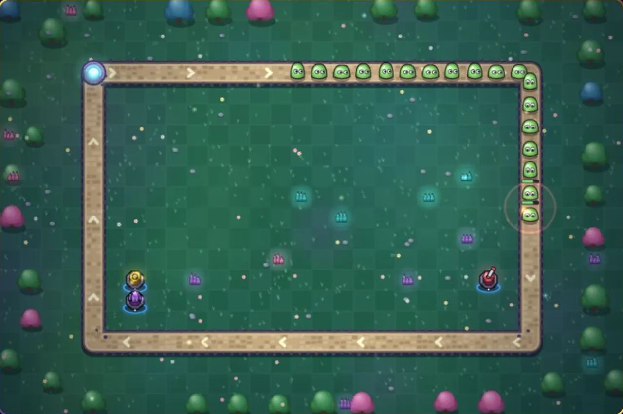 Circle TD gameplay screenshot 1