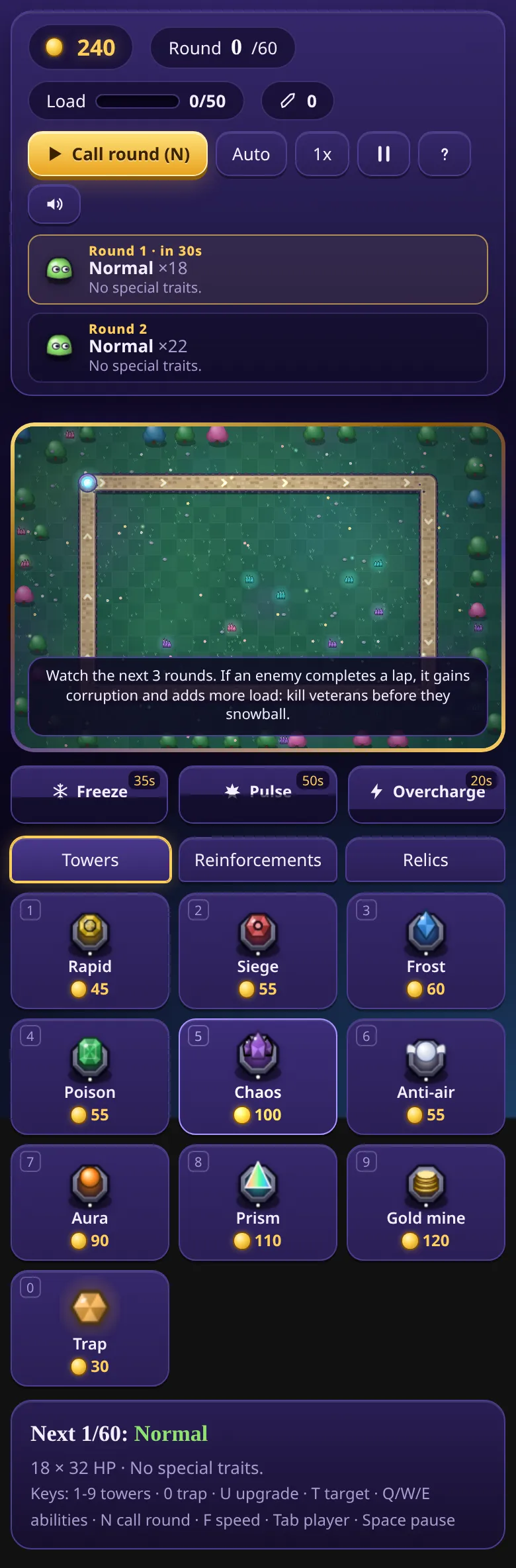 Circle TD gameplay screenshot 3