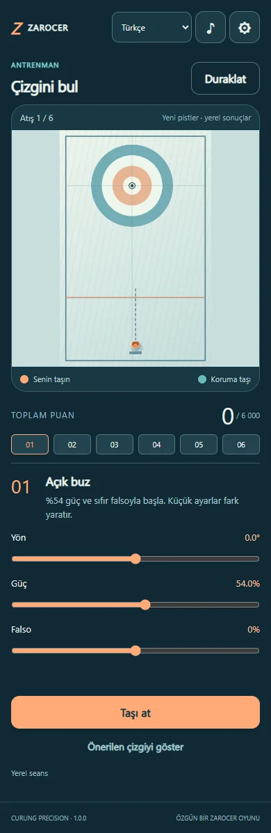 Curling Precision gameplay screenshot 4