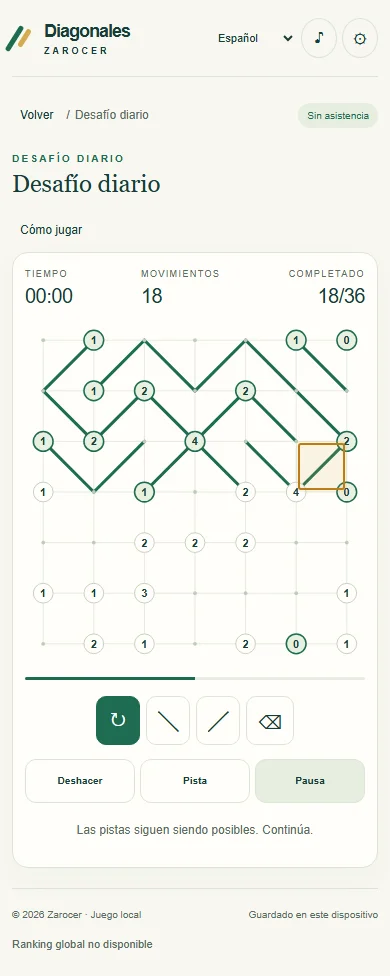 Diagonals gameplay screenshot 2