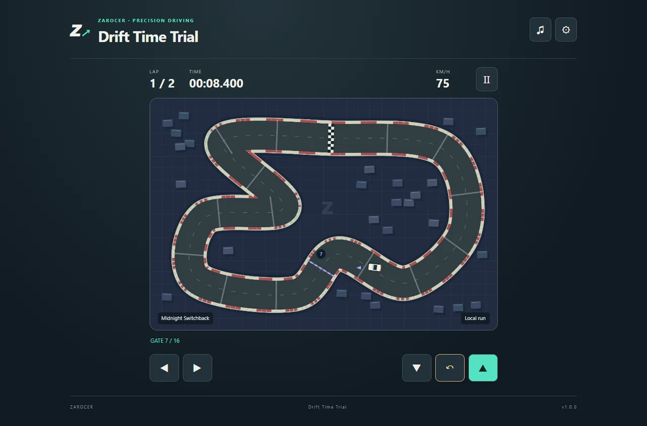 Drift Time Trial gameplay screenshot 3