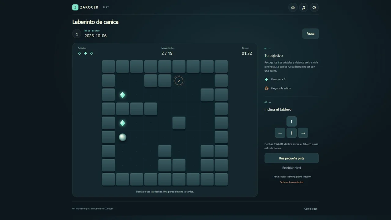 Marble Maze gameplay screenshot 2