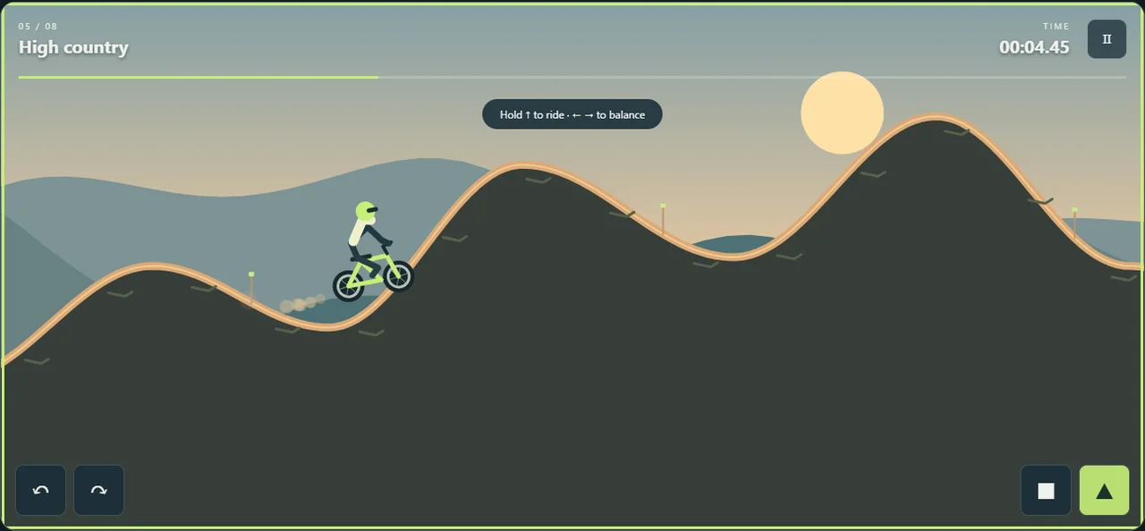 Motorbike Trials gameplay screenshot 3