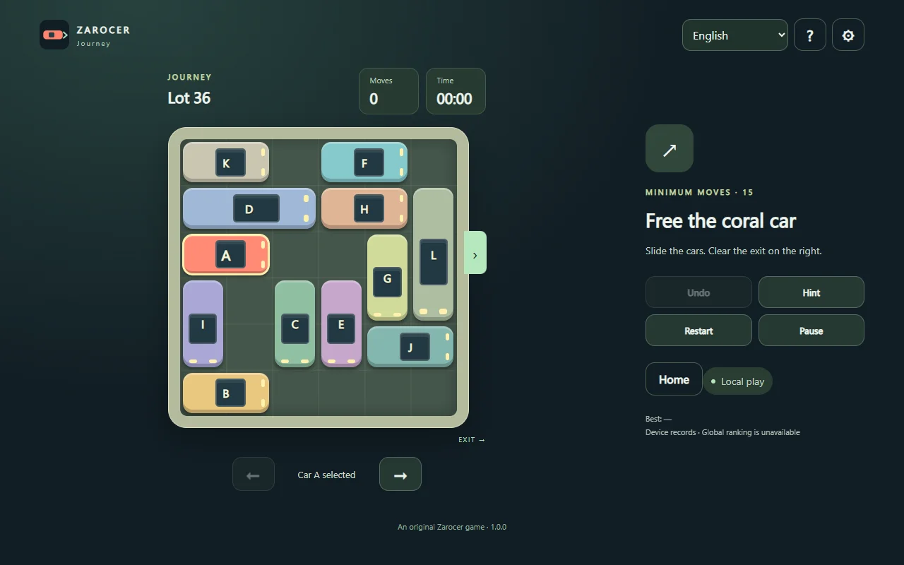 Parking Jam Puzzle gameplay screenshot 2