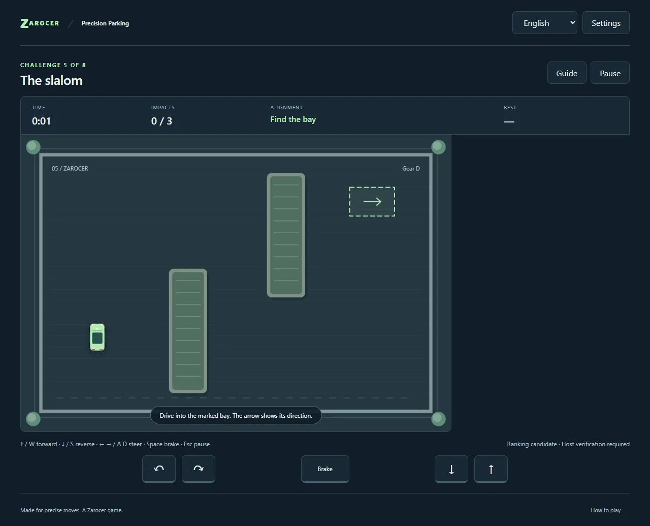 Precision Parking gameplay screenshot 3