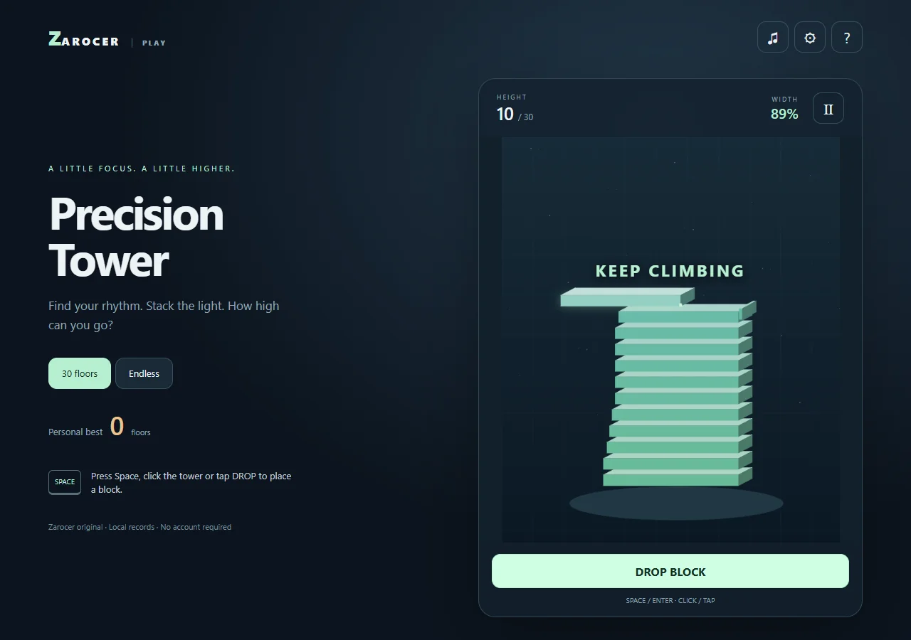 Precision Tower gameplay screenshot 3