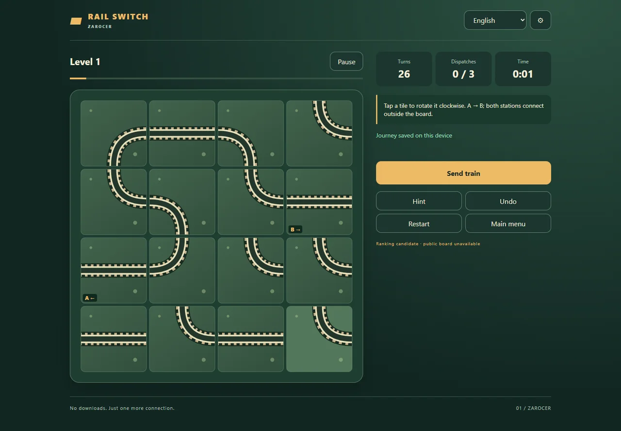 Rail Switch gameplay screenshot 2