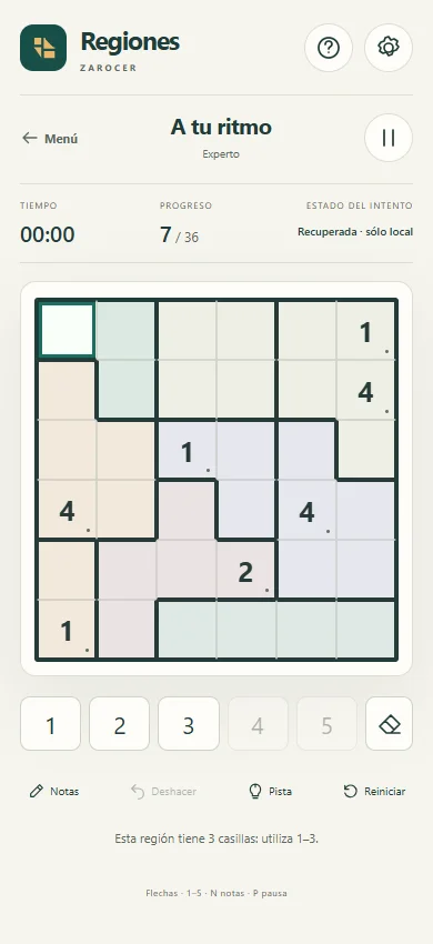 Regions gameplay screenshot 2
