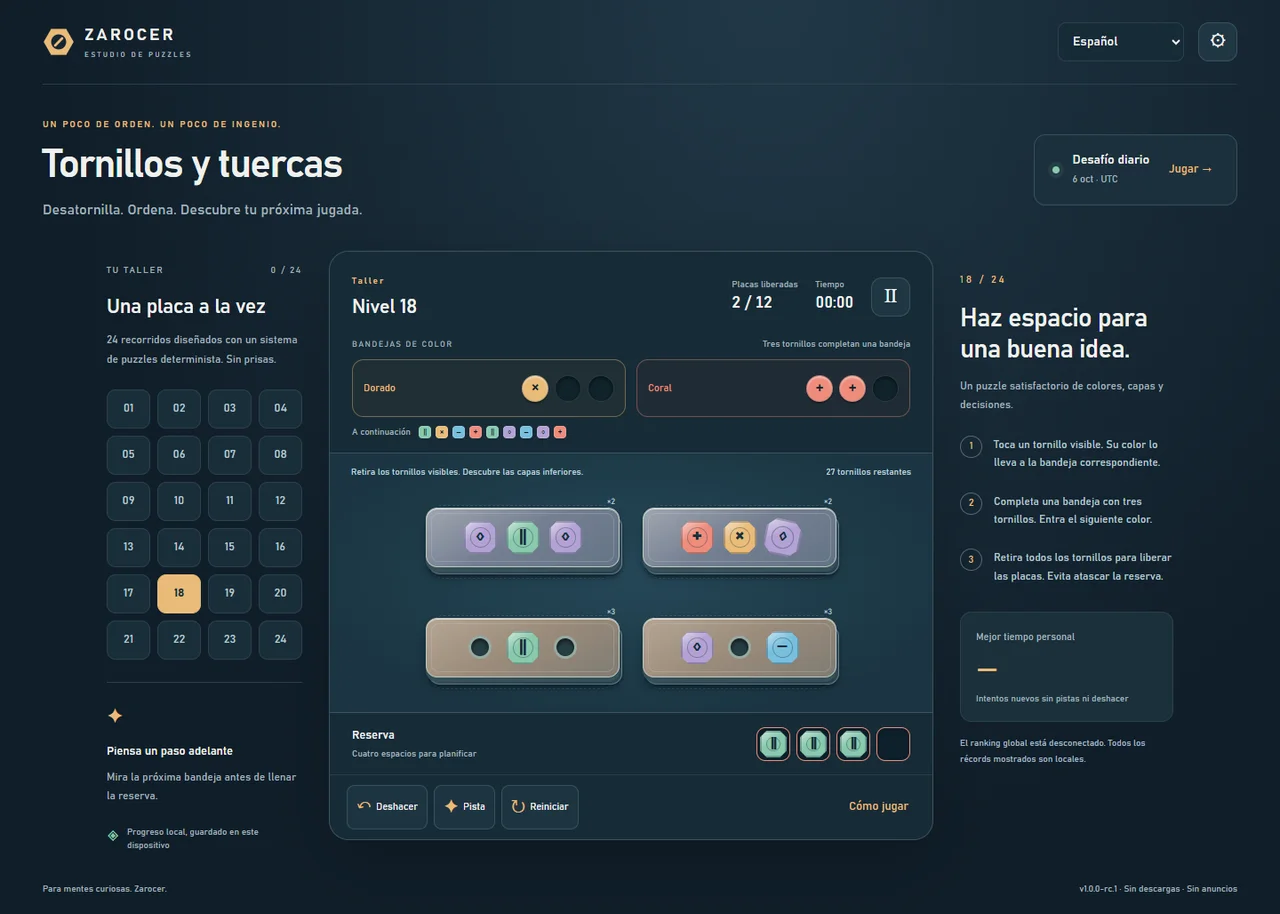 Screw Workshop gameplay screenshot 2