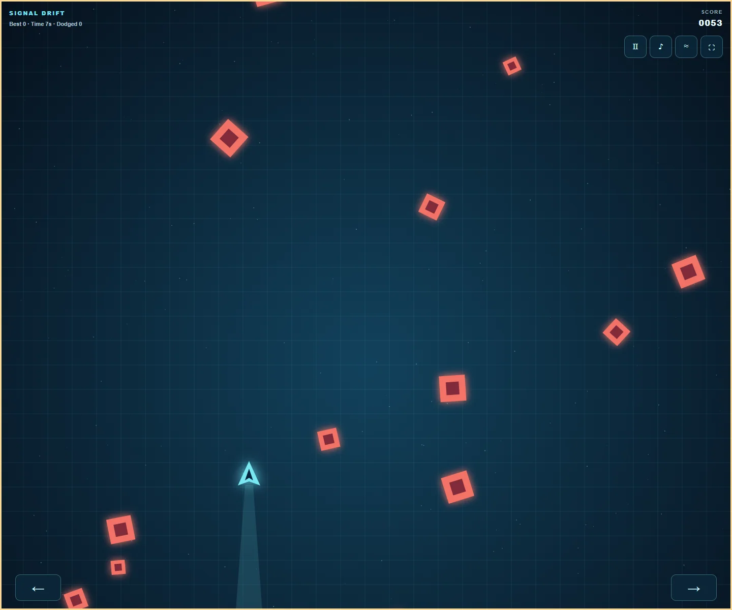 Signal Drift gameplay screenshot 1