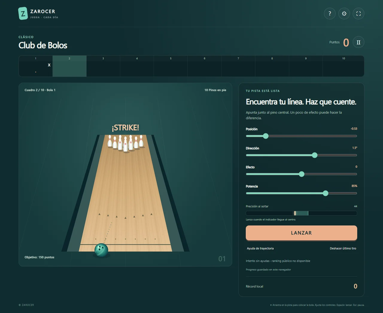 Bowling Club gameplay screenshot 2