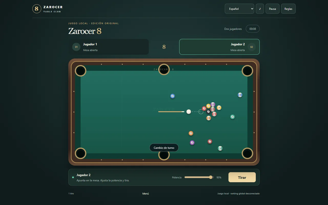 8-Ball Pool gameplay screenshot 1