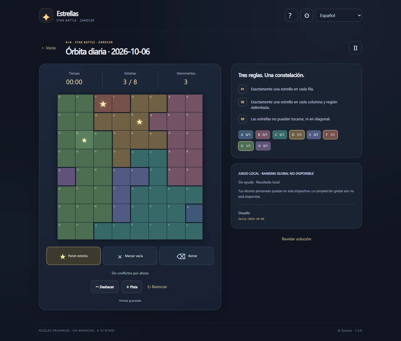 Estrellas: Star Battle gameplay screenshot 2