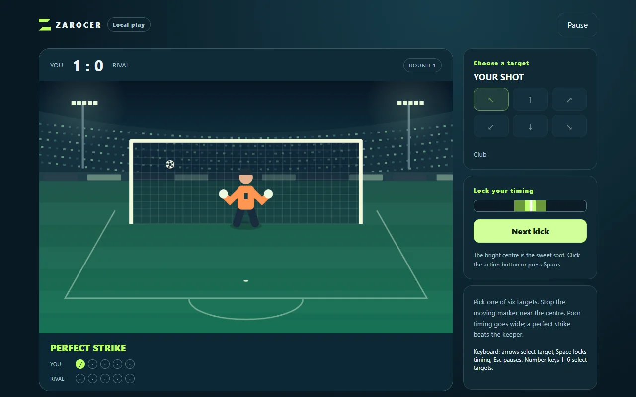 Penalty Shootout gameplay screenshot 2