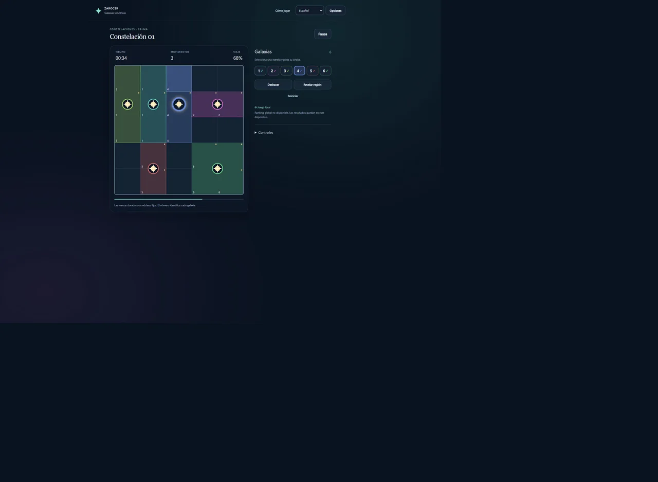 Symmetric Galaxies gameplay screenshot 1