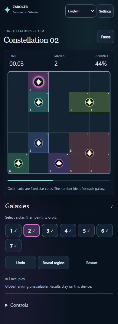 Symmetric Galaxies gameplay screenshot 2